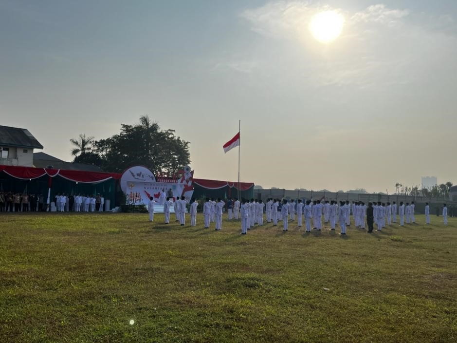 Gambar News @ Kecamatan Pondok Aren Gelar Upacara Bendera Bersama di Segmen 6 Bintaro